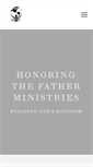 Mobile Screenshot of honoringthefather.com